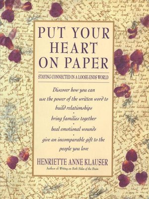 cover image of Put Your Heart on Paper